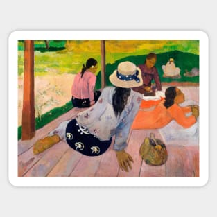 The Siesta by Gauguin Sticker